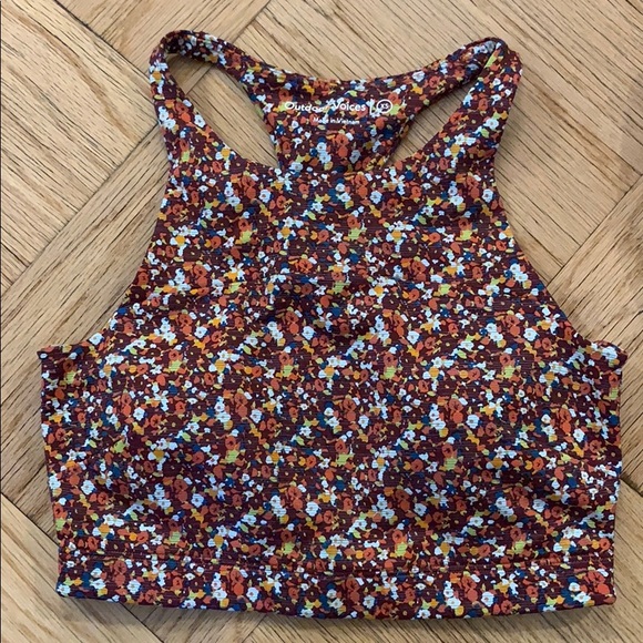 Outdoor Voices Paprika Buds Bra Leggings Set NWOT - Picture 7 of 8